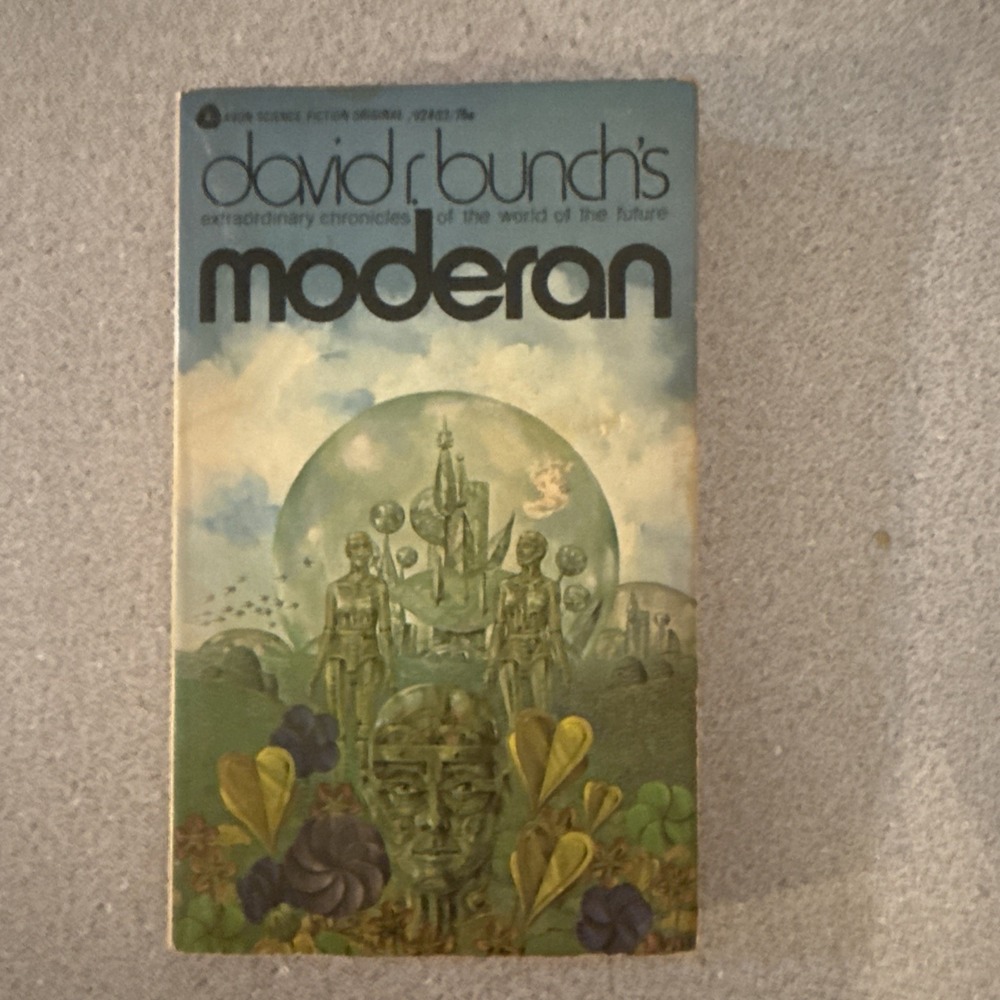 Moderan David R. Bunch PB 1st Avon (1971)